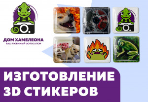 Печать 3D-стикеров в Благовещенске
